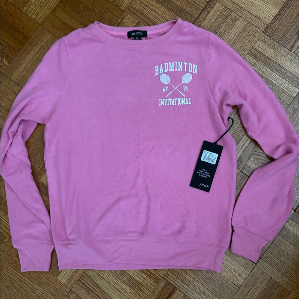 WILDFOX baggy beach jumper size xs new with tags